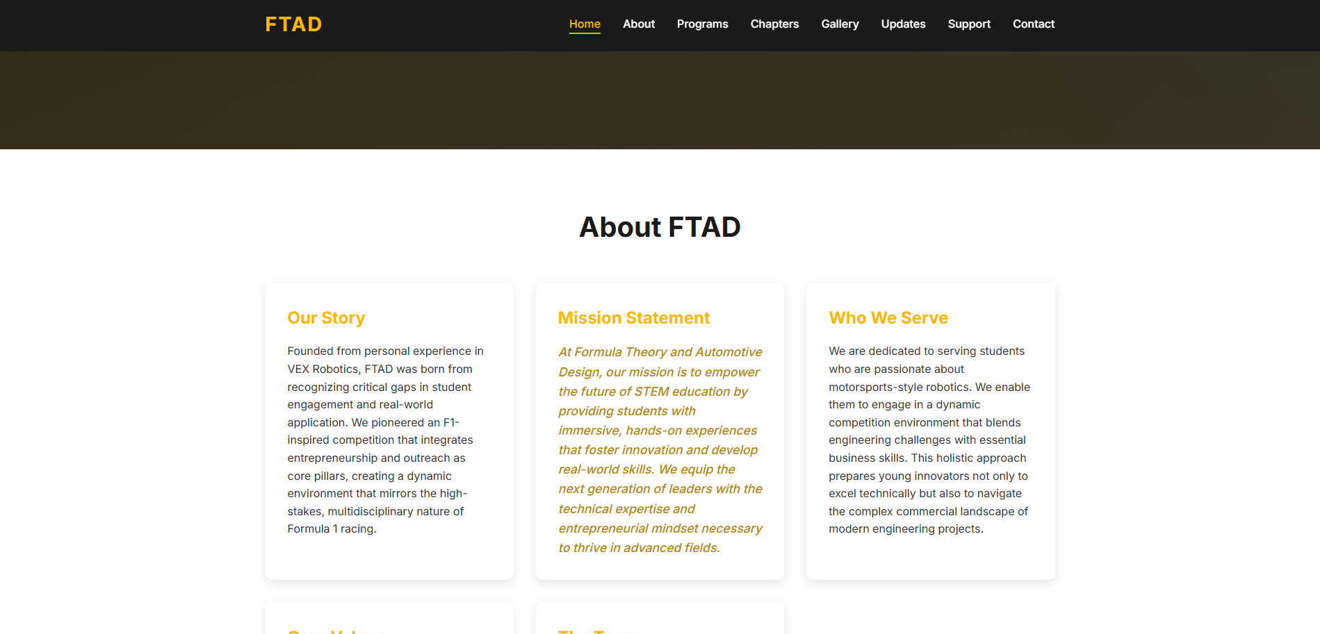 FTAD Website
